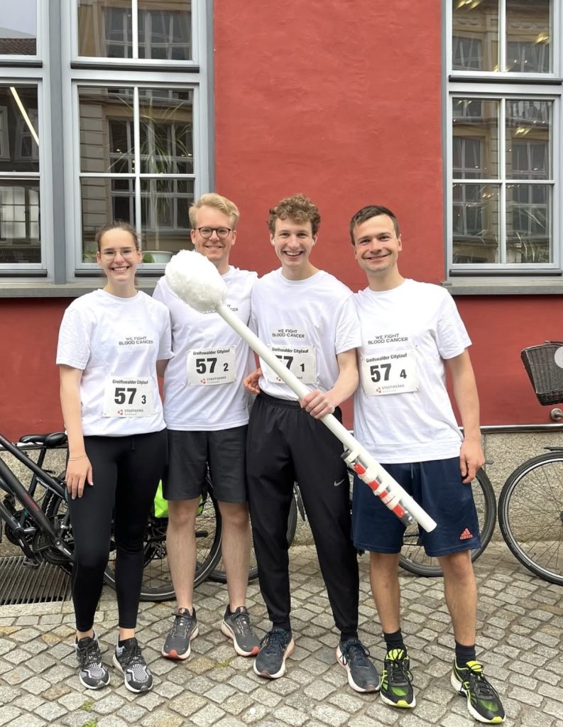 Die Campus Heroes beim Citylauf